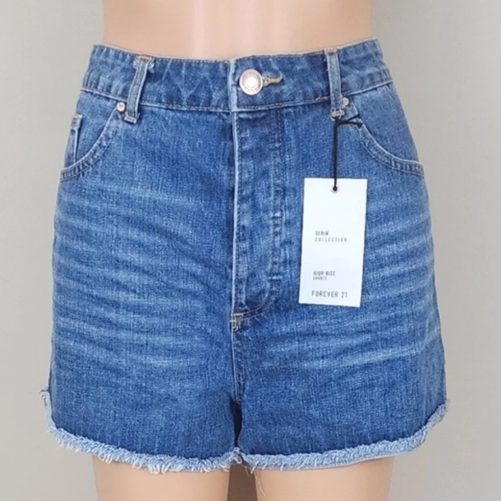 Forever 21 Denim Collection High Rise Jeans Shorts